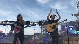 The Avett Brothers “Talk on Indolence” (partial) Philadelphia, PA 06/08/2019