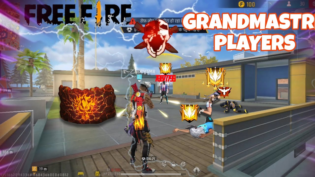 GRANDMASTER PLAYERS 😱😱 HARD GAMEPLAY 🤯☠️