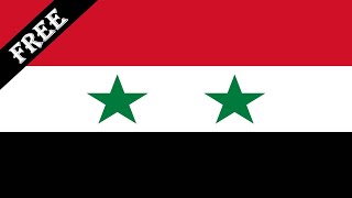 Flag of Syria | Flag Of The World | Copyright Free Videos | Green Screen Production