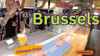 Belgium Trip| Best of Brussels | Delirium | Triumphal Arch | Grand Palace in Night