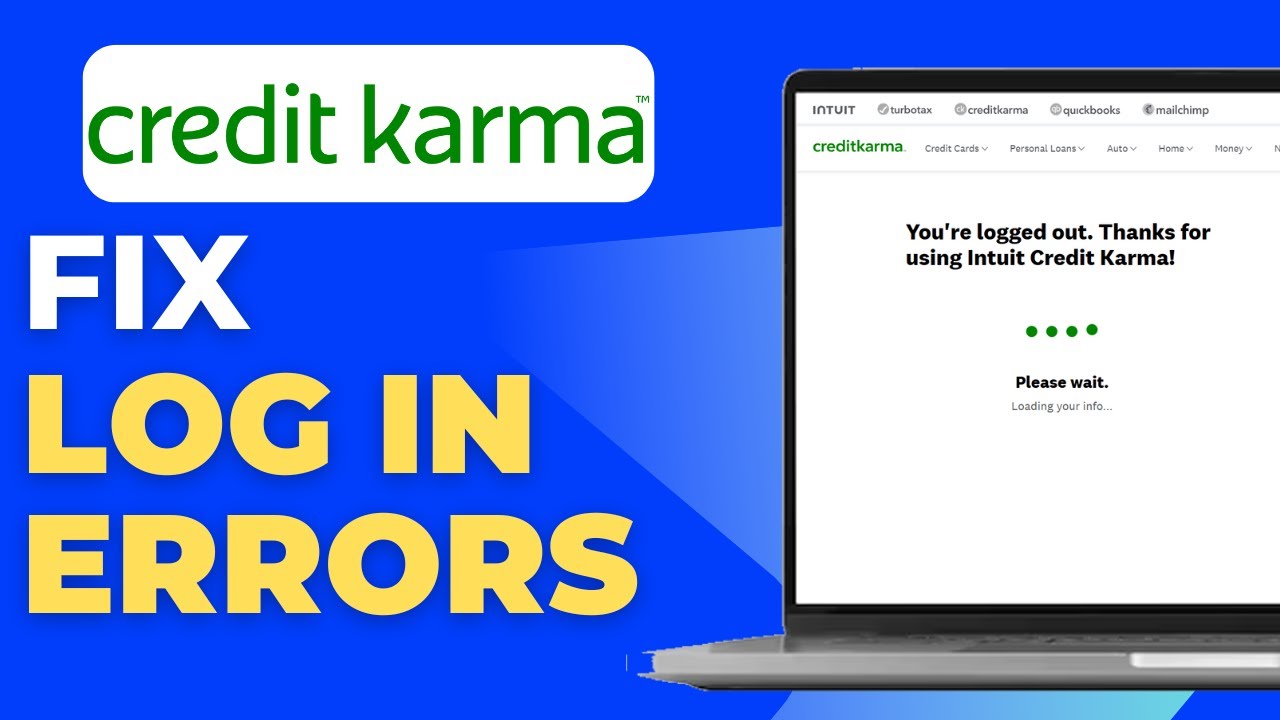 How to Fix Login Errors on Credit Karma | Easy Guide - YouTube