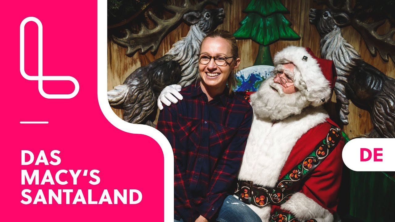 MACYs SANTA LAND NYC: Der WEIHNACHTSMANN ist in New York 🎄Einfach nur