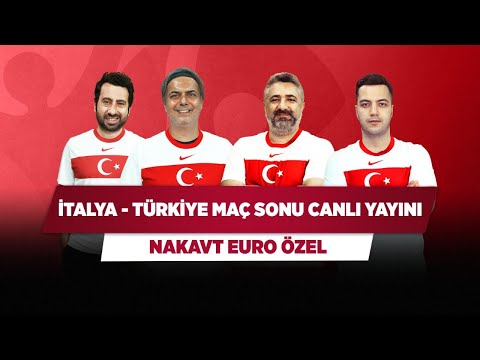 İTALYA - TÜRKİYE MAÇ SONU CANLI | Serdar Ç. & Ali E. & Mustafa D. & Yağız S. | Nakavt