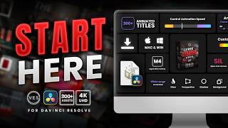 How To Install & Use The Free Starter Pack For Davinci Resolve