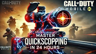 How to MASTER Quickscoping in 24 Hours.. (CODM)” How To Master Quickscoping In 24 Hours Codm