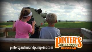 Pumpkin Patch & Corn Maze in Iowa, at Pinter's Gardens and Pumpkins