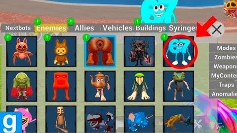 Nextbots in playground mod updated new tok tok matah pit boss hungry snake chasing nextbots