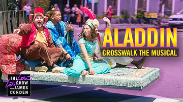 Crosswalk the Musical: Aladdin ft. Will Smith, Naomi Scott & Mena Massoud