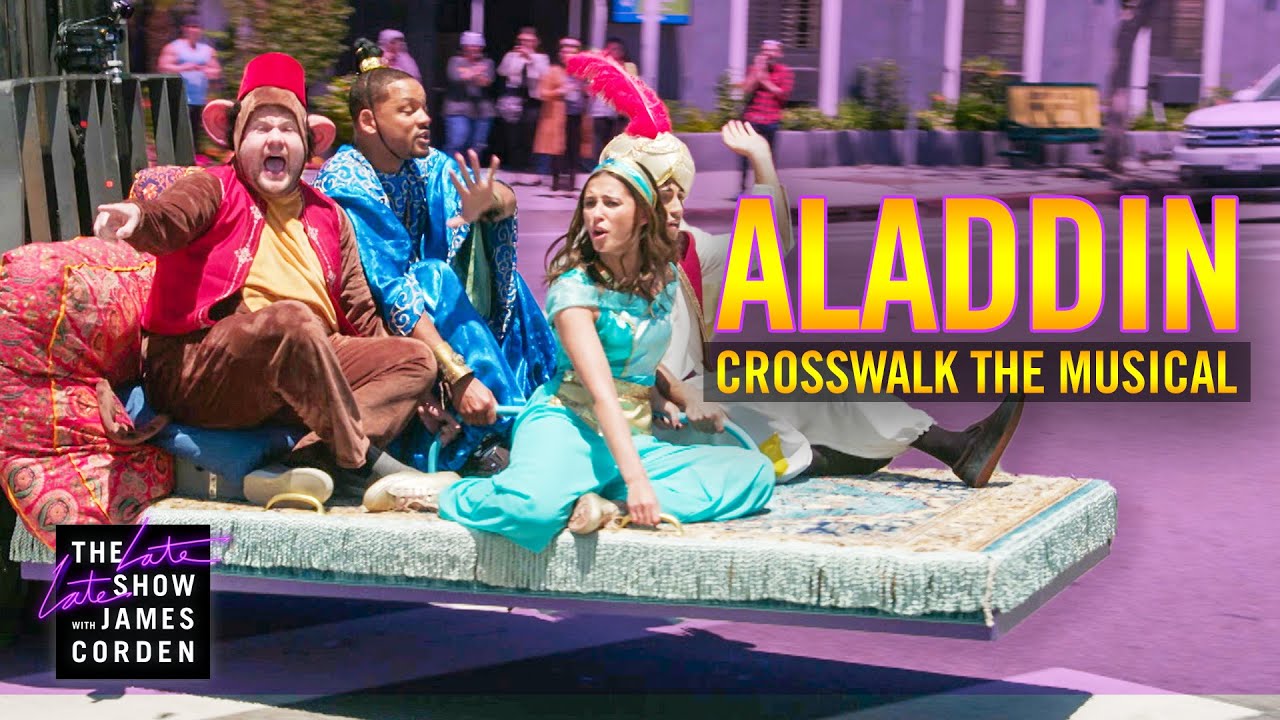 ⁣Crosswalk the Musical: Aladdin ft. Will Smith, Naomi Scott & Mena Massoud