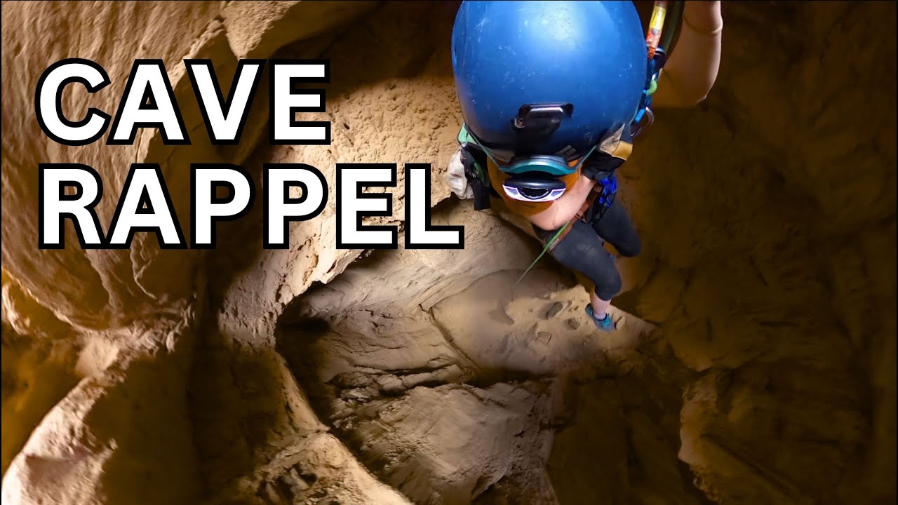 HUGE Rappel into Goblin's Lair | Goblin Valley State Park