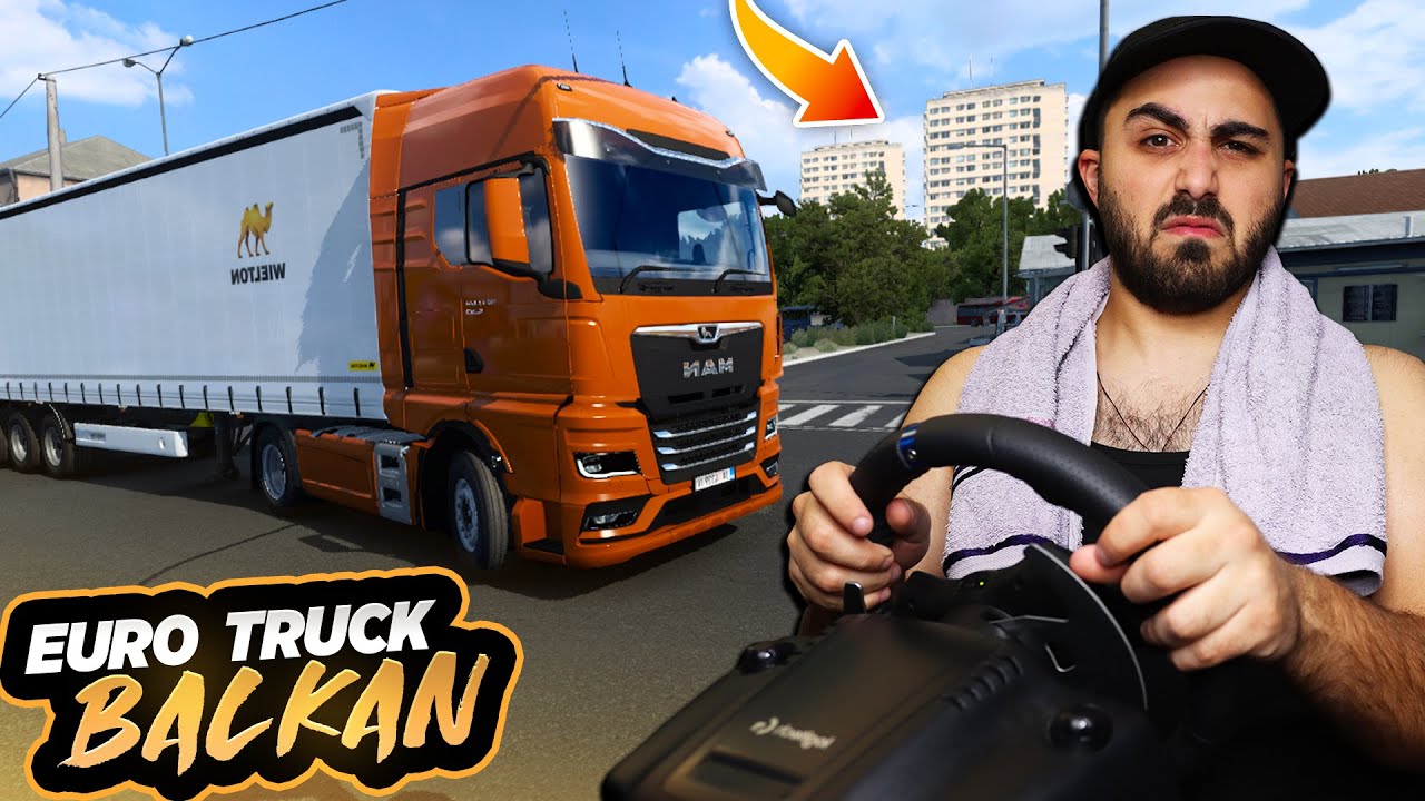 VOZIM MOJU PRVU TURU NA BALKANU *EURO TRUCK 2 BALKAN*