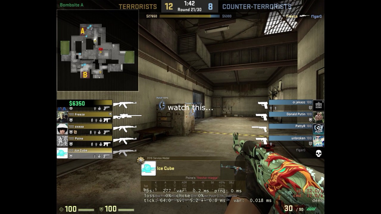 cheater cs go matchmaking - another cheater who will never be banned ...
