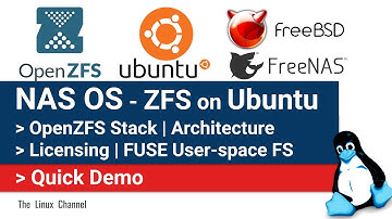 x174 NAS OS | ZFS on Ubuntu Server | OpenZFS Stack | Architecture | License | FUSE  Demo #linux #nas