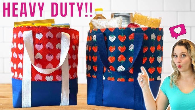 How to Make Reusable Shopping Bags 