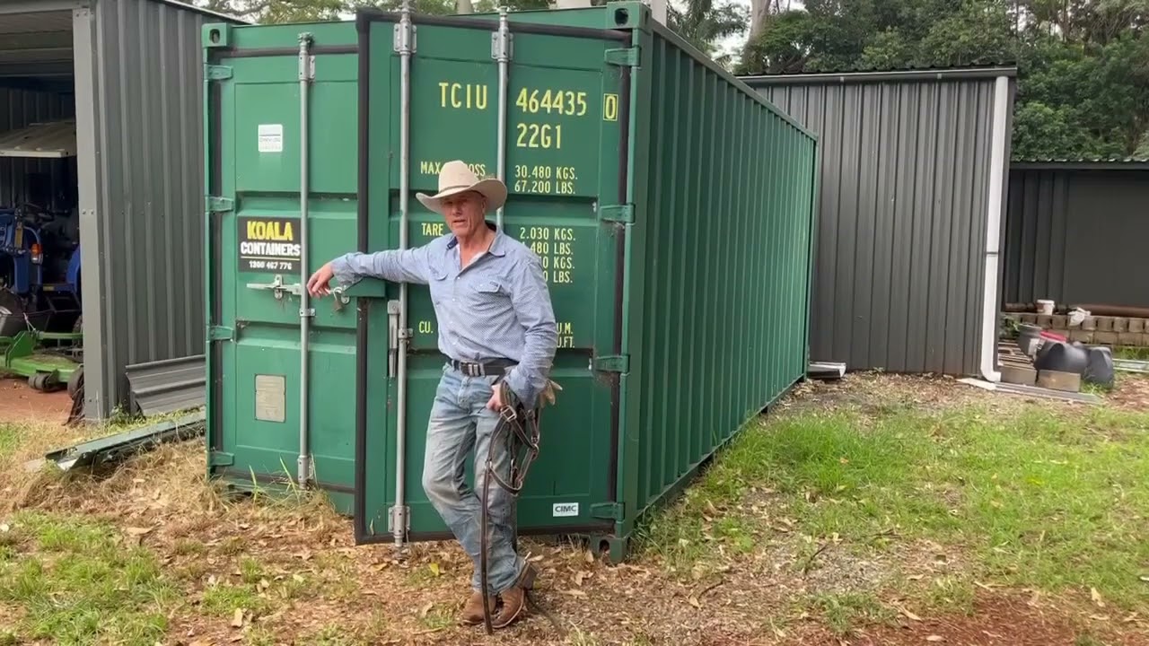 Inside a Koala Containers yard