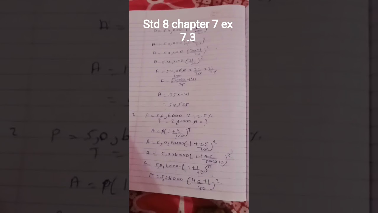 std 8 chapter 7 ex 7.3