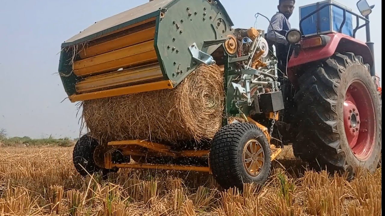 Js Agro Baler Working in Field # 2022 