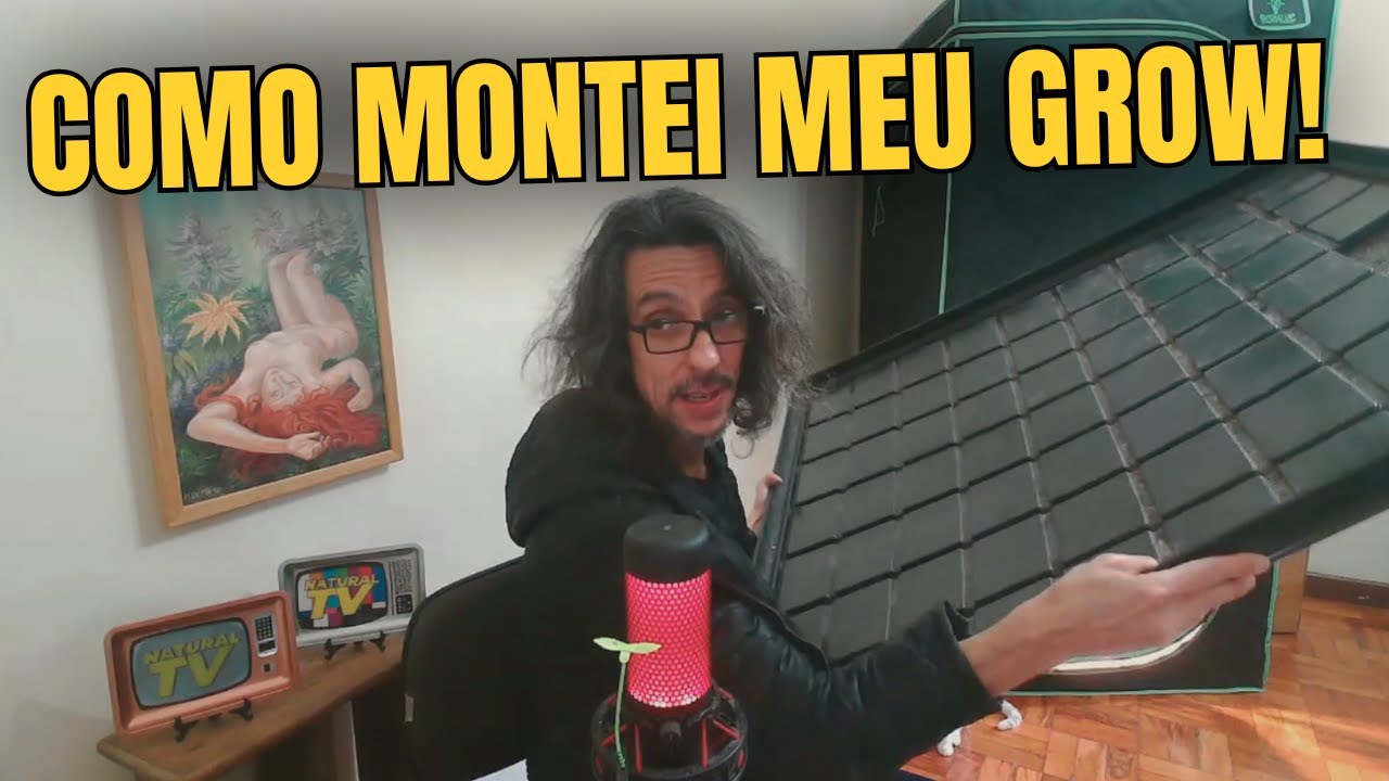 Cultivo Indoor Fácil: Montagem do Setup, Ambientação, Limpeza e Cuidados Essenciais