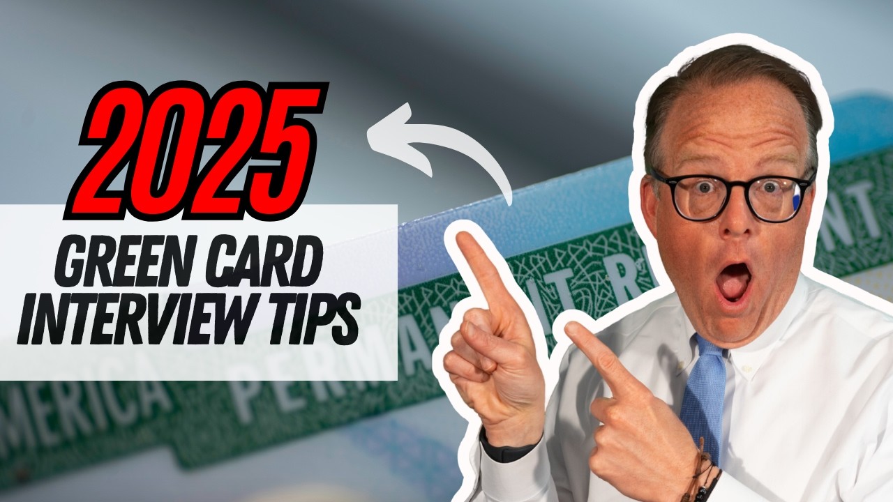 2025 Green Card Interview Tips You Can’t Miss! 🇺🇸