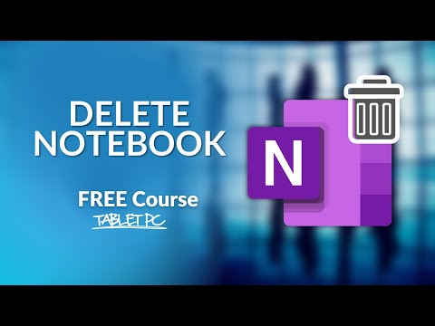 How to DELETE or RENAME a NOTEBOOK in OneNote