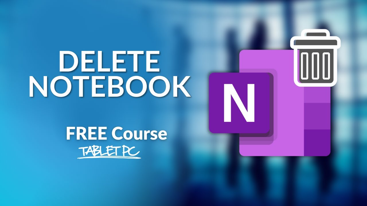 How To Delete Or Rename A Notebook In Onenote