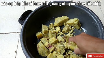 Mồi khoai lang ủ chua chuyên câu cá mè, cá trắm, cá trôi rất hiệu quả và rẻ tiền