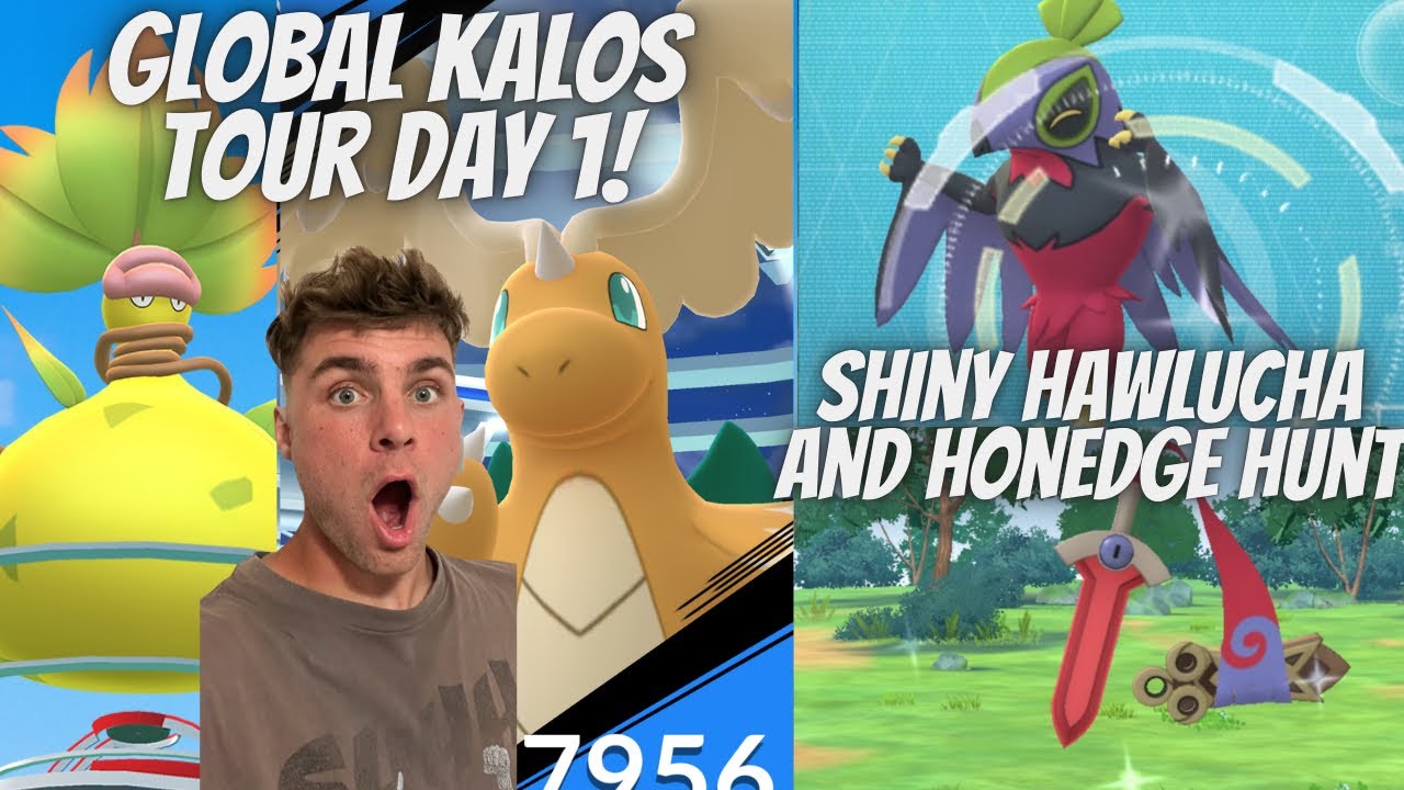✨Pokemon Go Tour Global DAY 1, MEGA DRAGONITE, Shiny Hawlucha Hunt and More!✨