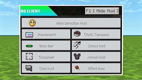 Mod Menu Client For MCPE 2023! - Minecraft Bedrock Edition