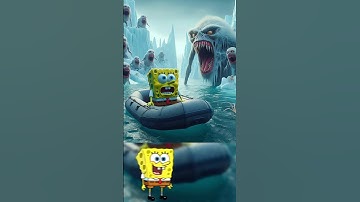 Horror version of SpongeBob SquarePants characters #horror #scary