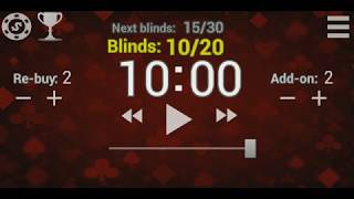 Home Poker Timer screenshot 4