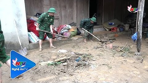 Lực lượng vũ trang dồn lực khẩn trương khắc phục hậu quả lũ ống, lũ quét tại Kỳ Sơn