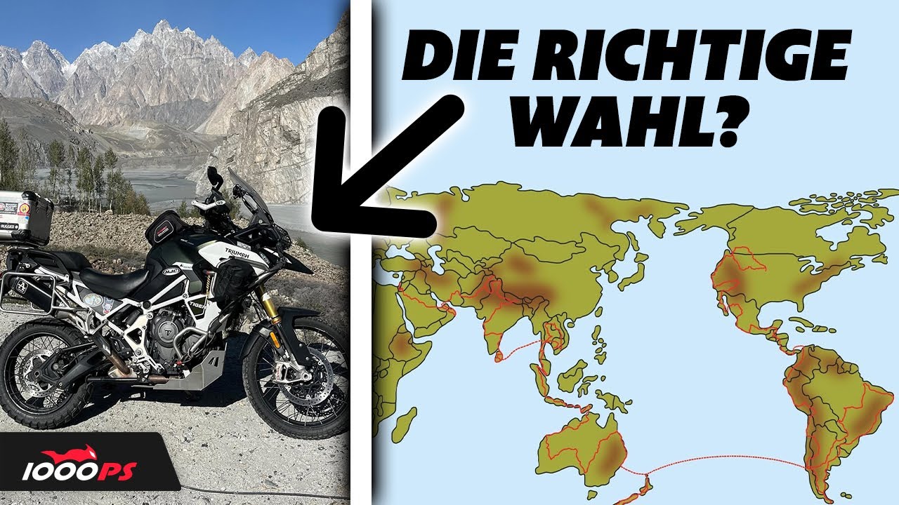 100.000 km mit der Triumph Tiger 1200! Weltreisender erzählt von seinen Erfahrungen - 1000PS LIVE