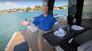 Galeon 560 Fly features by BoatTest.com Galeon 560 Fly features by BoatTest.com