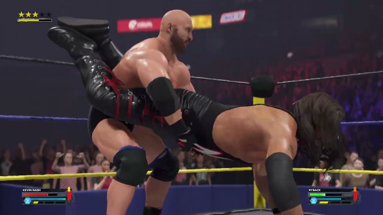 WWE 2K24 FWA Ryback vs Kevin Nash