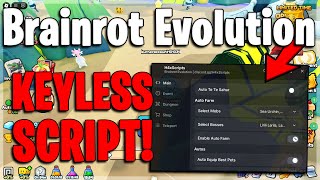 Brainrot Evolution Script Max Level Infinite Diamonds Trophies