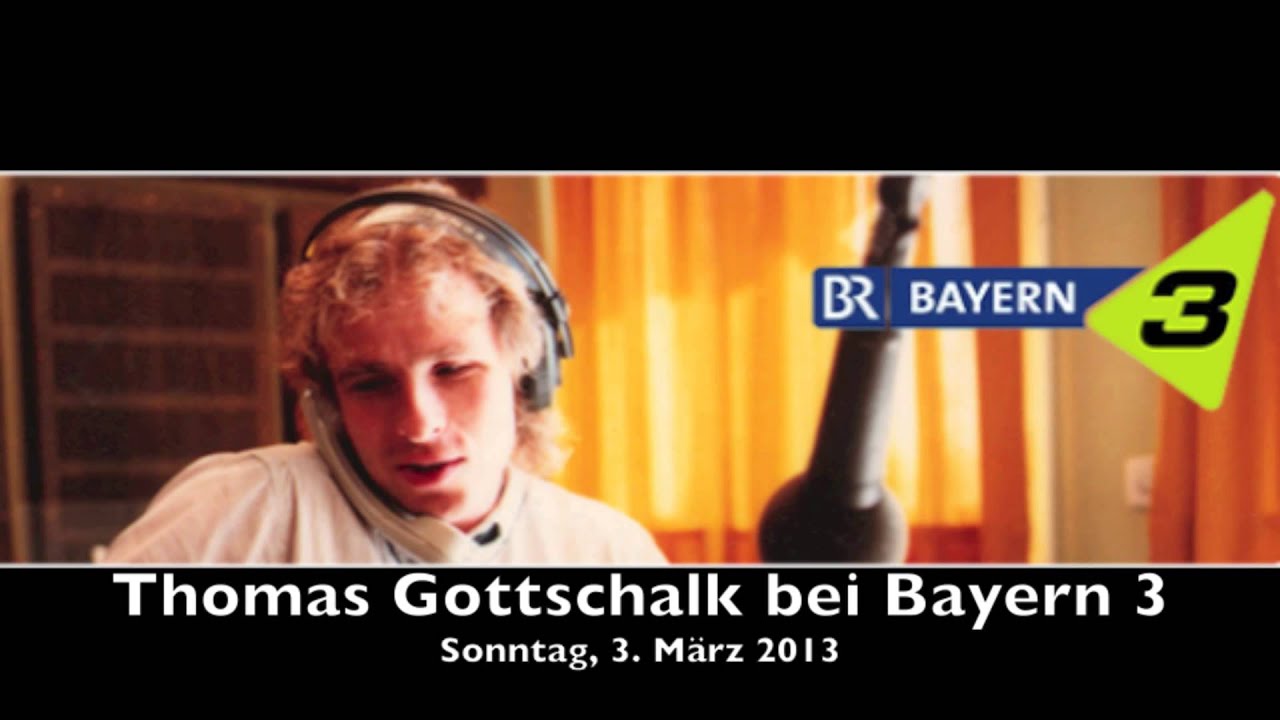 Thomas Gottschalk bei Bayern 3 - Vorschau