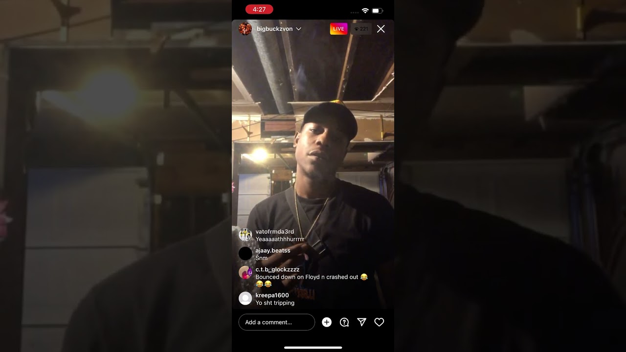 BigBuckz Von last live dissing Meeski Money before going to jail