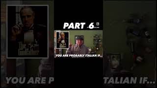 PART 6 “YOU ARE PROBABLY ITALIAN IF…..“ #oldschool #standup #unclelouie #standupcomedy