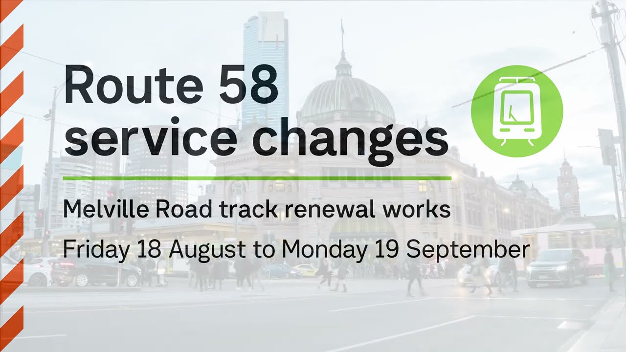 Melville Road: Stage 1 track works