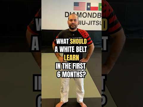 What Every Jiu-Jitsu White Belt Should Learn in Their First 6 Months #JiuJitsu #BJJWhiteBelt