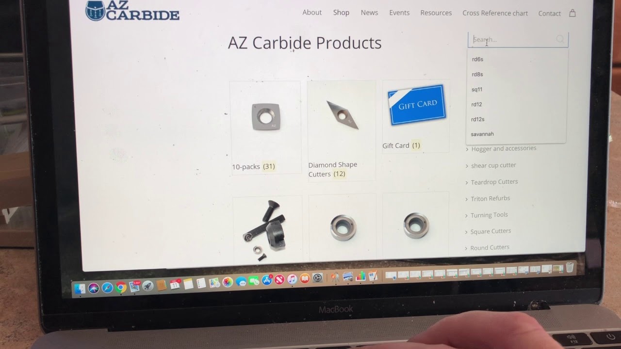 Carbide Insert Cross Reference Chart