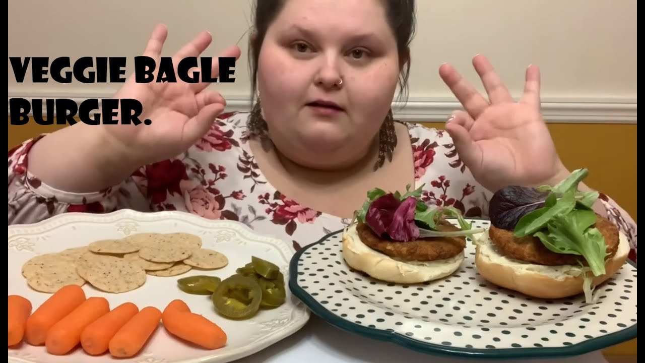 Amberlynn Reid - Veggie Bagel Burger - YouTube