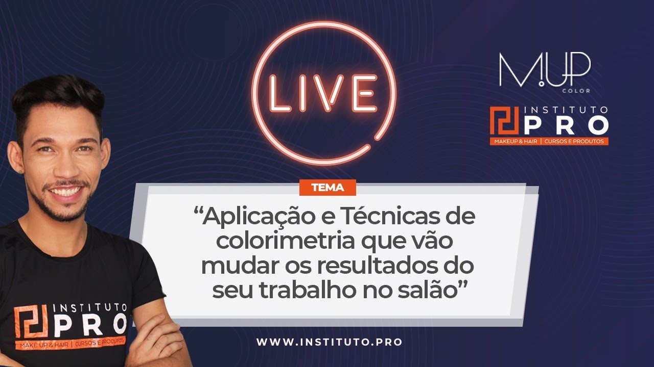 Transmissão ao vivo de Instituto Pro Makeup Hair Cursos e Produtos ...