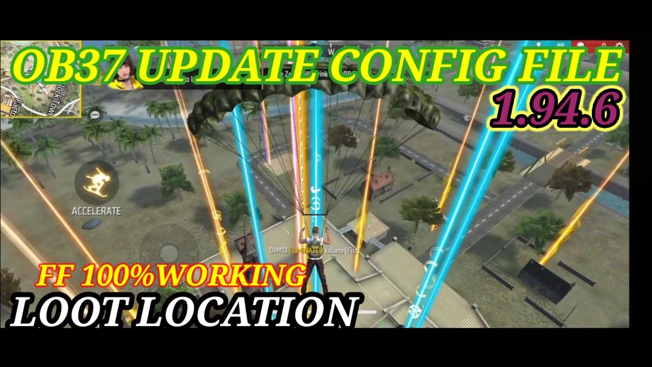 ob37 update loot location config file blue antena location hack free