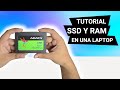 Tutorial - ¿Cómo instalar un SSD y aumentar memoria RAM en una laptop?