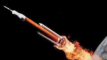 Making NASA Artemis rocket in blender - Blender timelapse