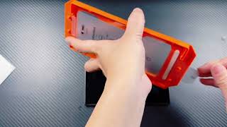 Dust-free cabin tempered film application tutorial，Military-grade protection#glass #galaxy #s26ultra