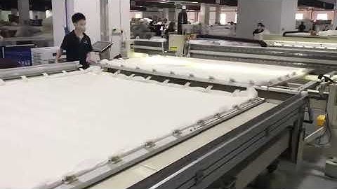 Richpeace Single Head Quilting Machine with Automatic Frame Changing Table