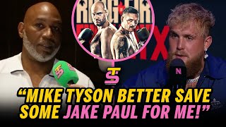 Lennox Lewis send Mike Tyson Jake Paul message and previews Fury vs Usyk in depth