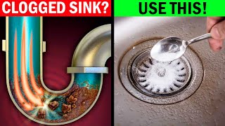 How To Unclog a Kitchen Sink Drain (Fast and Cheap Method) - Slow Draining or Clogged Sink Repair